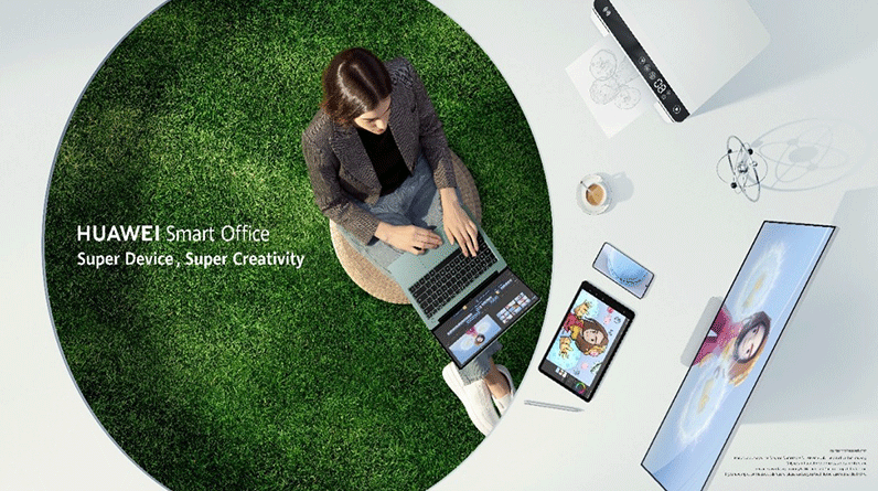 Huawei Smart Office Show the power of Huawei mobile service for  PC