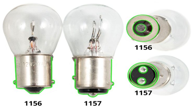 1157 brake light bulb