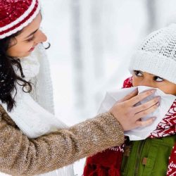 Winters and children